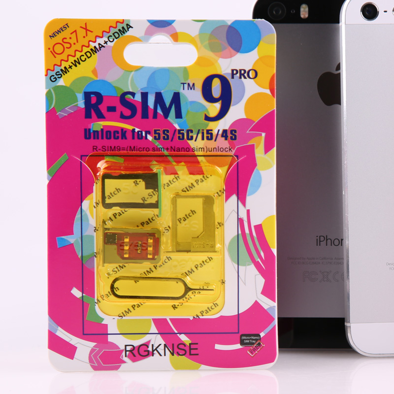 R-SIM9 pro For iPhone 4S/5/5C/5S iOS:7.0-7.X