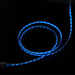 Luminescent USB Date Cable for iPhone4/4S/5/SAMSUNG iPod/iPad